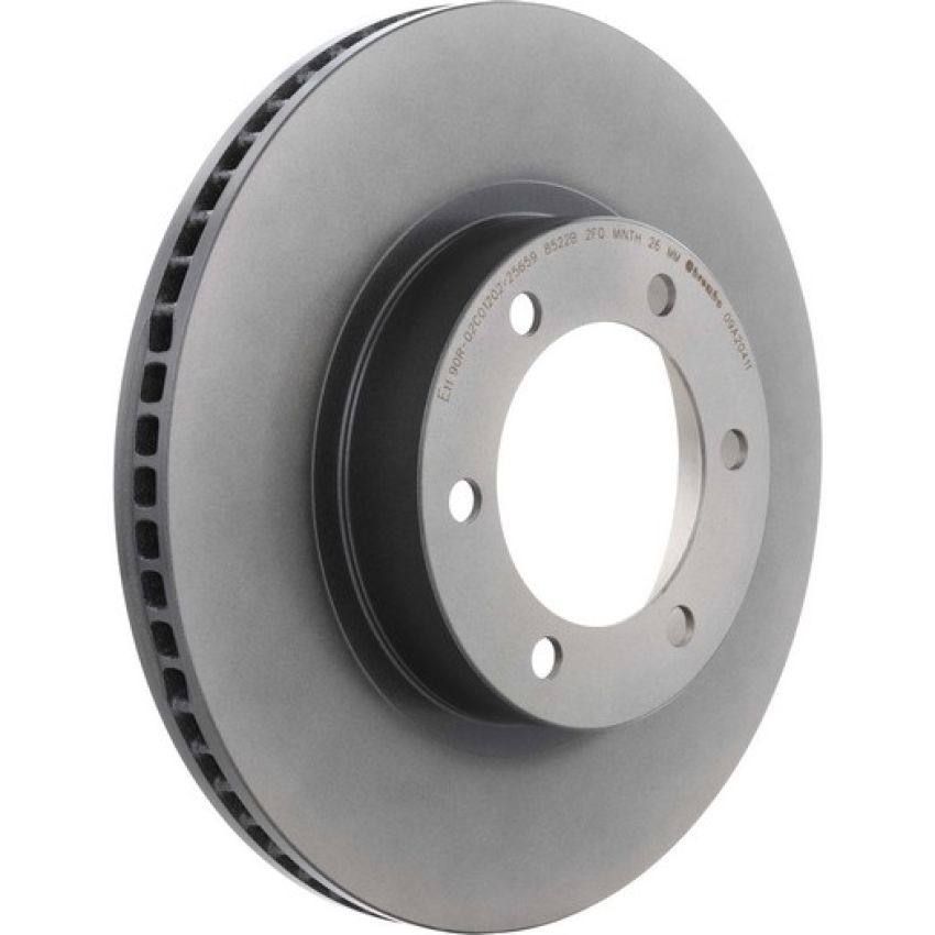 Brembo 09.A204.11 Premium Coated Vented Brake Rotor