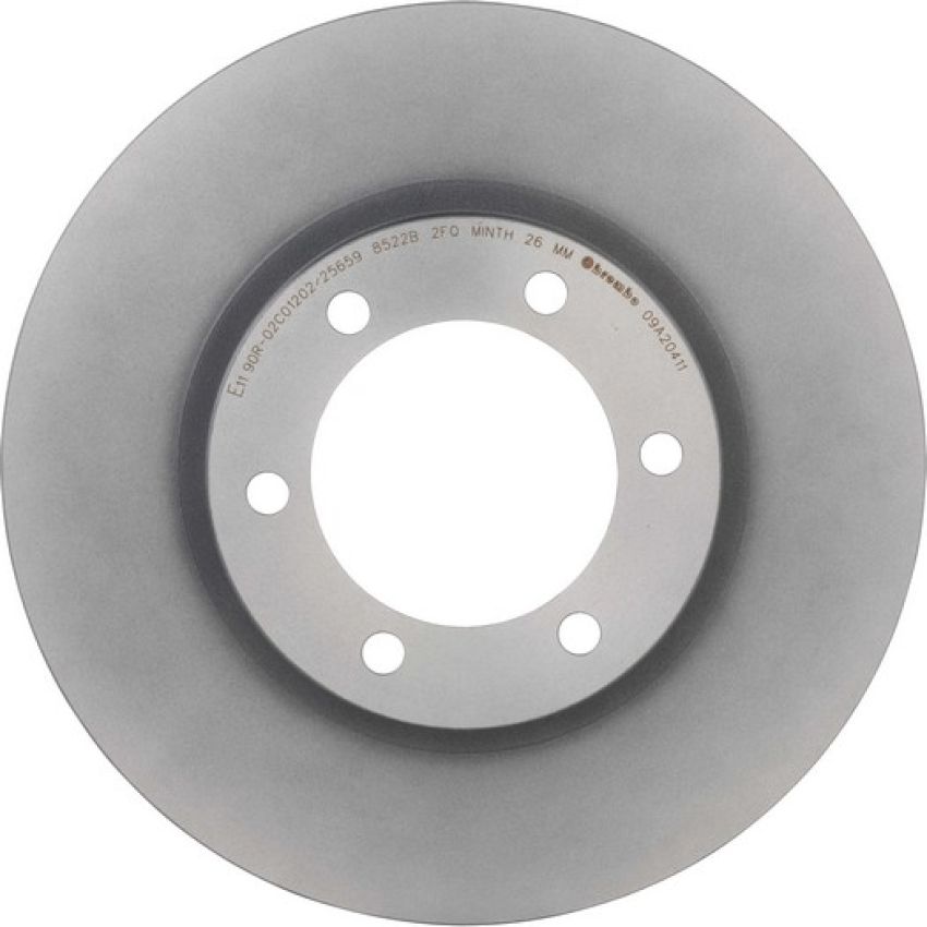 Brembo 09.A204.11 Premium Coated Vented Brake Rotor