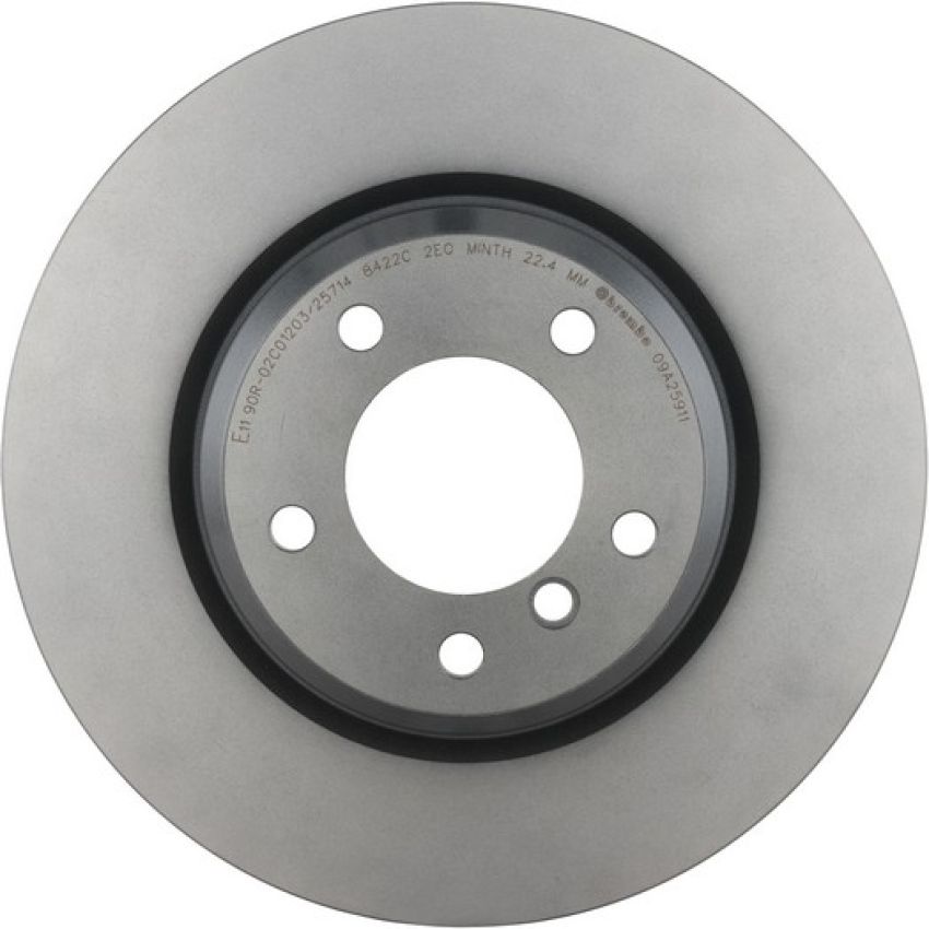Brembo 09.A259.11 Premium Coated Vented Brake Rotor