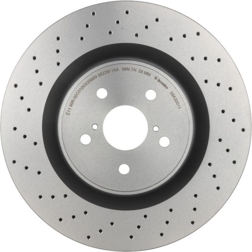 Brembo 09.A300.11 Premium Coated Vented Brake Rotor