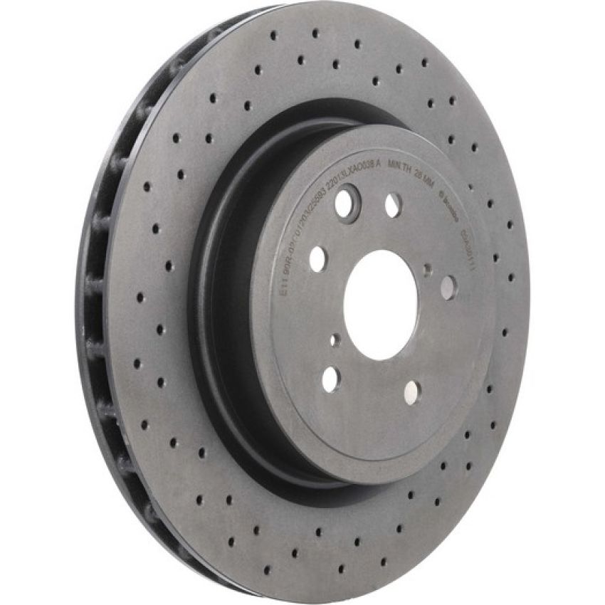 Brembo 09.A301.11 Premium Coated Vented Brake Rotor