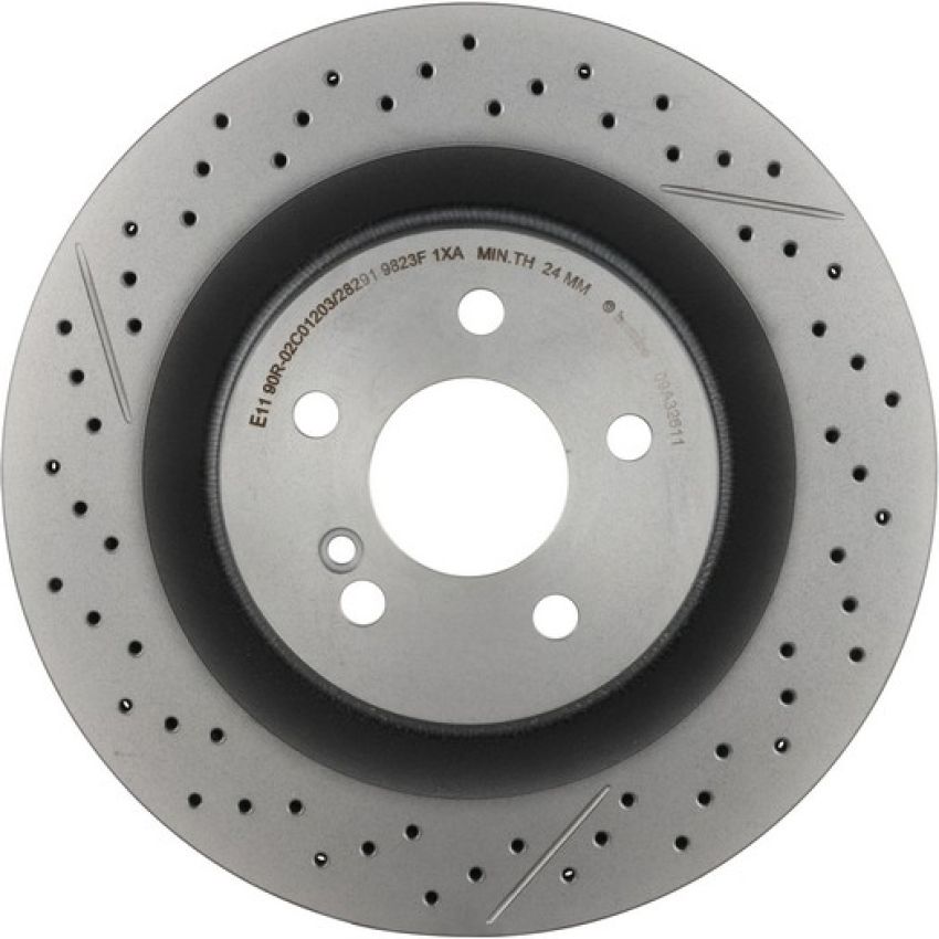 Brembo 09.A326.11 Premium Coated Vented Brake Rotor