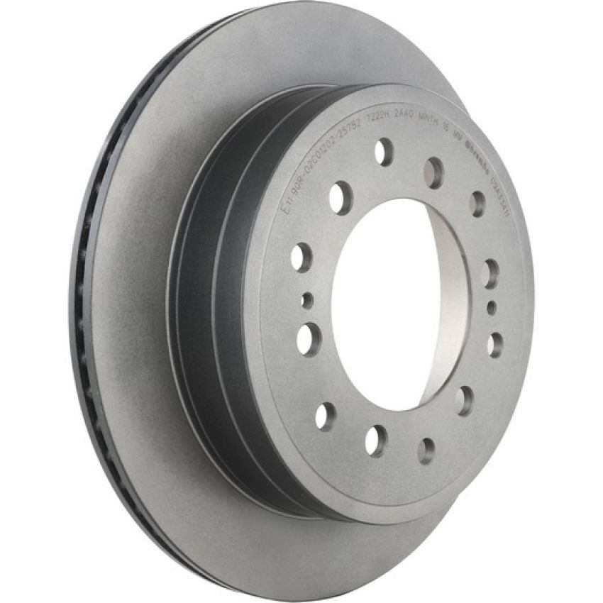 Brembo 09.A334.11 Premium Coated Vented Brake Rotor