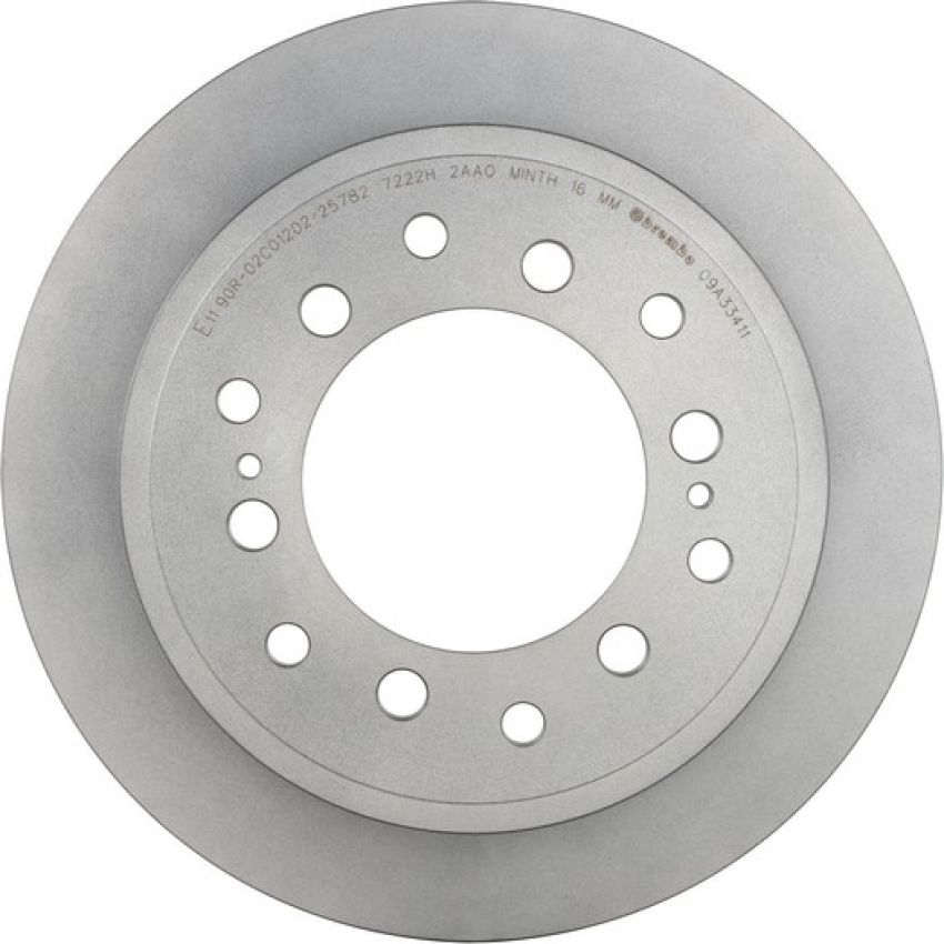 Brembo 09.A334.11 Premium Coated Vented Brake Rotor