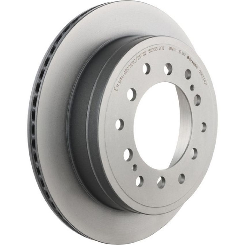 Brembo 09.A334.21 Premium Coated Vented Brake Rotor