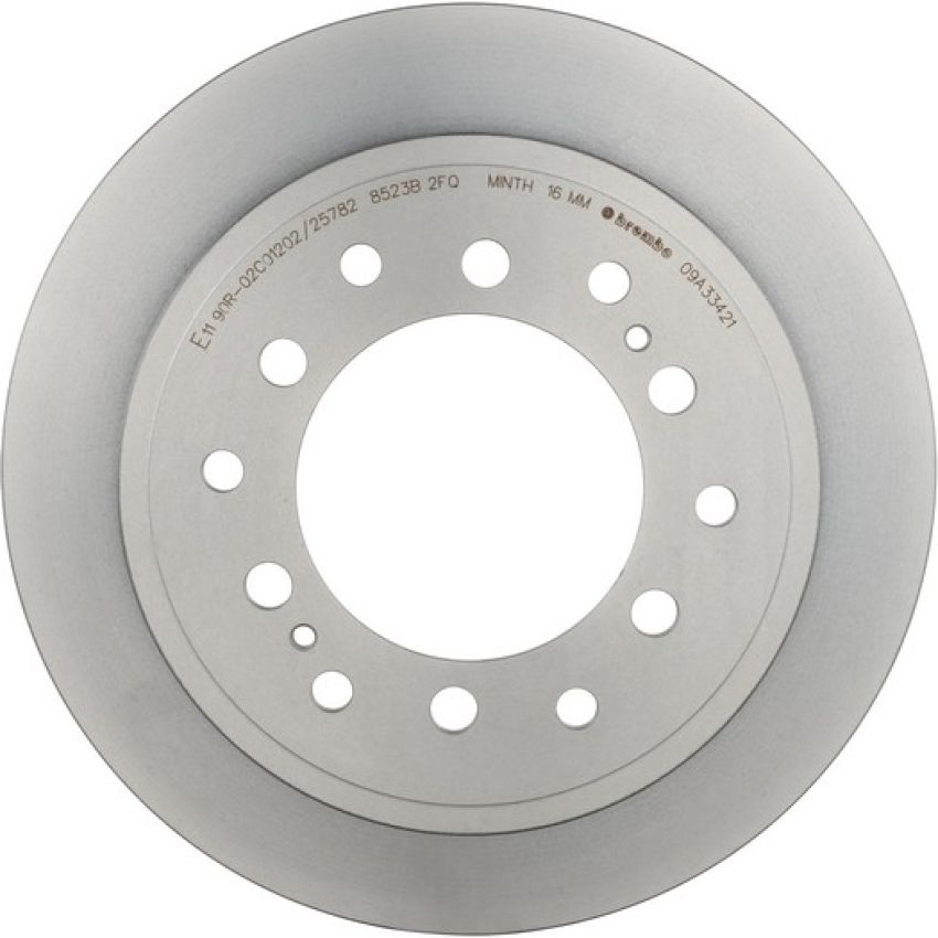 Brembo 09.A334.21 Premium Coated Vented Brake Rotor