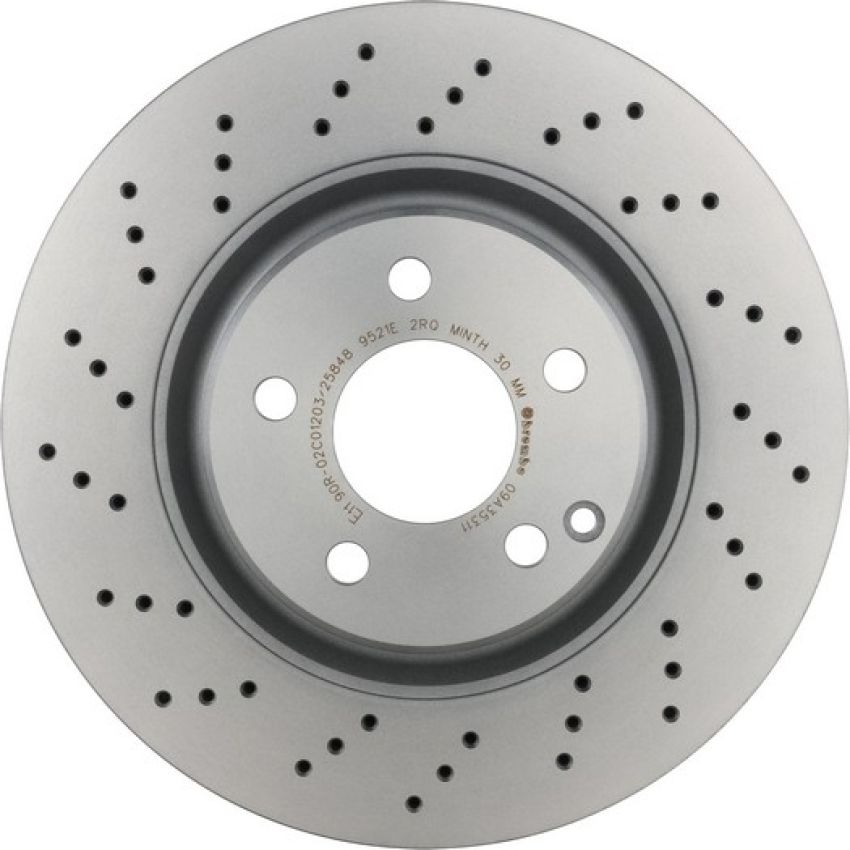Brembo 09.A353.11 Premium Coated Vented Brake Rotor