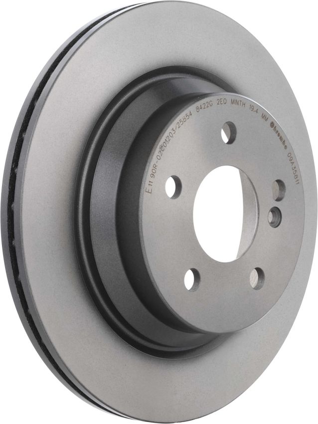 Brembo 09.A358.11 Premium Coated Vented Brake Rotor