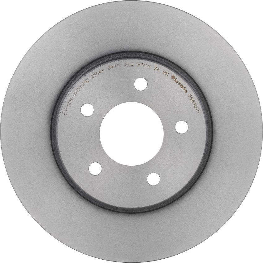 Brembo 09.A401.11 Premium Coated Vented Brake Rotor