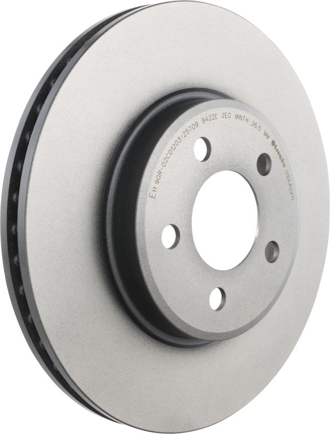 Brembo 09.A402.11 Premium Coated Vented Brake Rotor