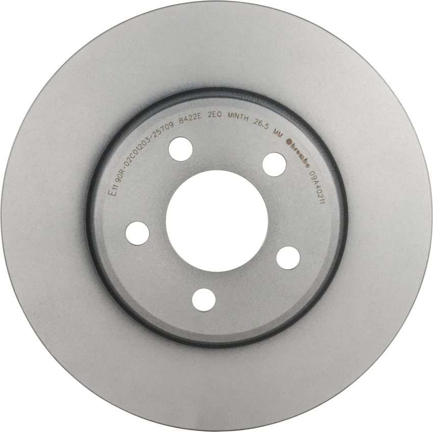 Brembo 09.A402.11 Premium Coated Vented Brake Rotor