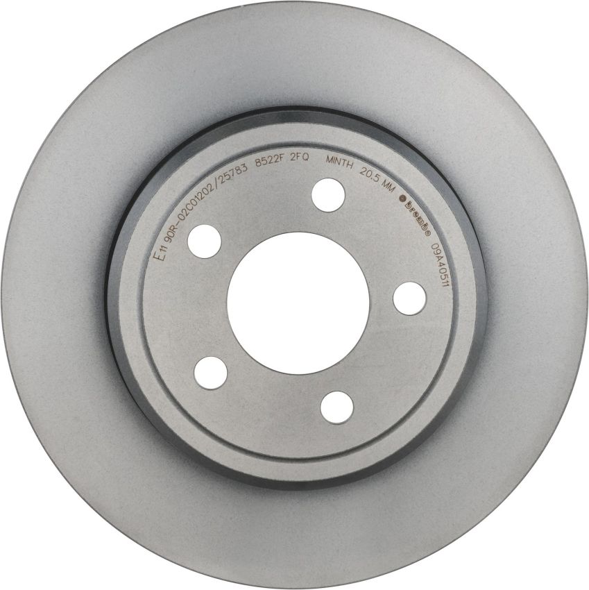 Brembo 09.A405.11 Premium Coated Vented Brake Rotor