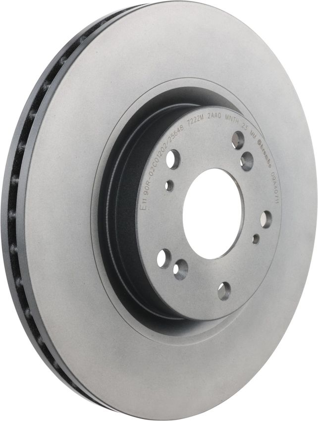 Brembo 09.A407.11 Premium Coated Vented Brake Rotor