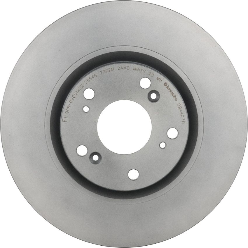 Brembo 09.A407.11 Premium Coated Vented Brake Rotor