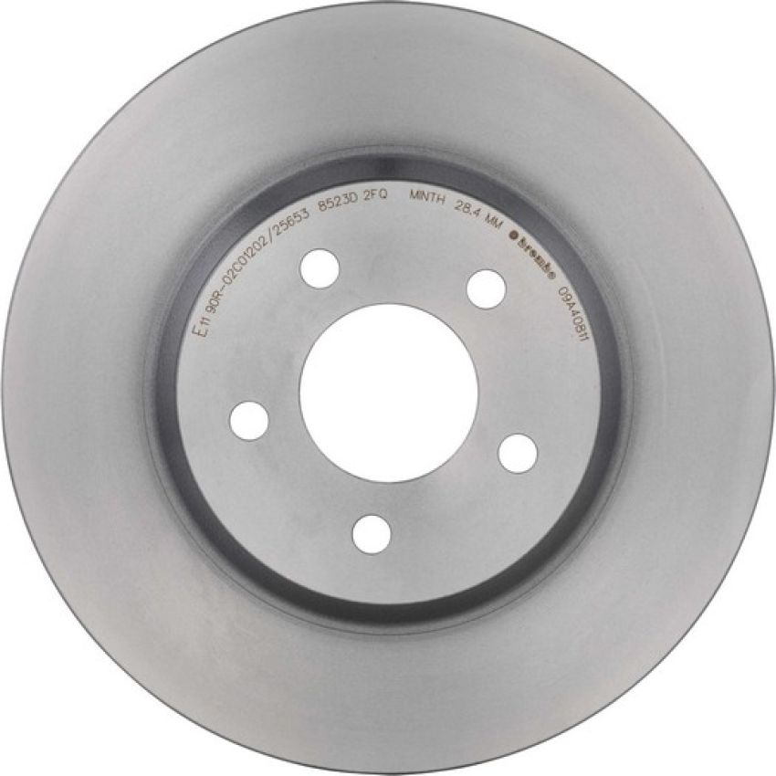 Brembo 09.A408.11 Premium Coated Vented Brake Rotor