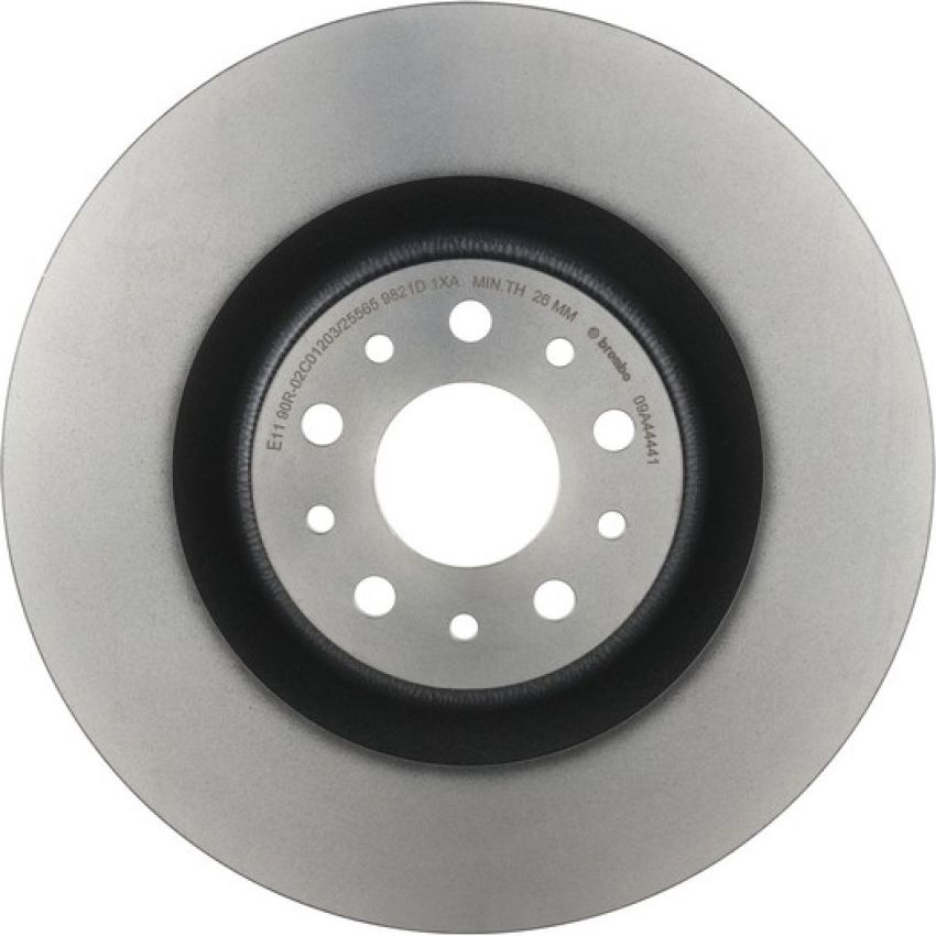 Brembo KT00887 Brembo ceramic brake pad and UV coated PVT  brake disc kit