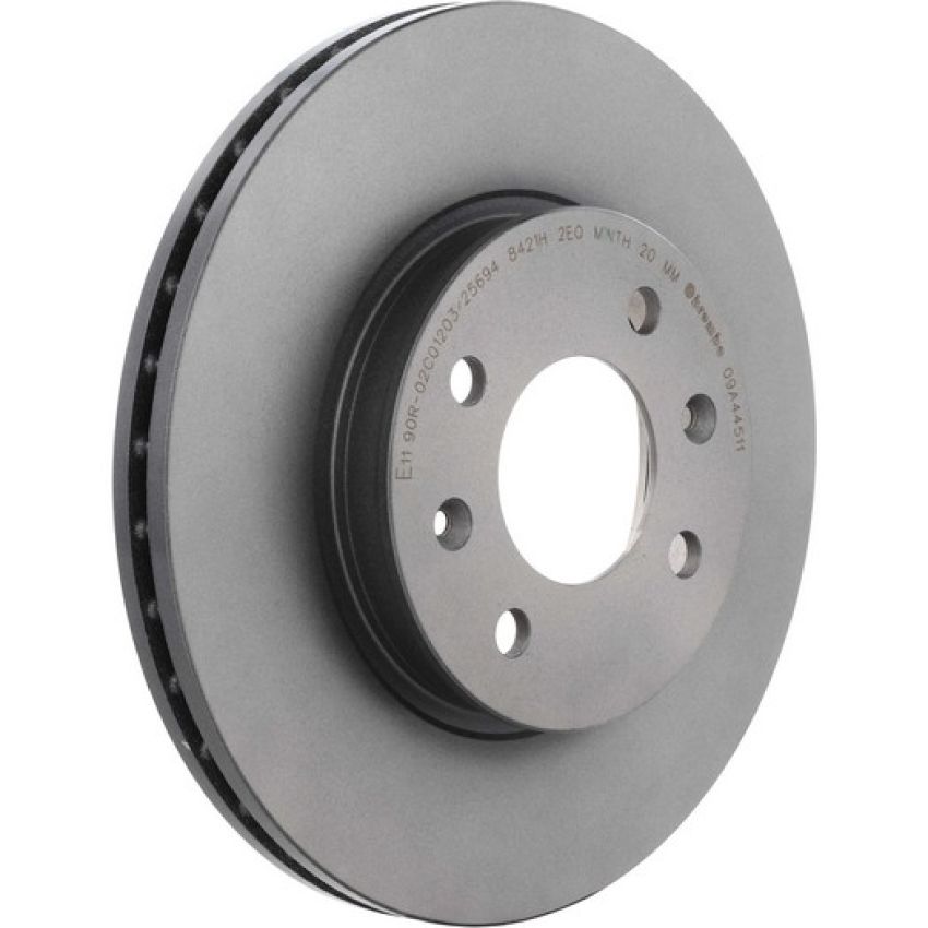 Brembo 09.A445.11 Premium Coated Vented Brake Rotor
