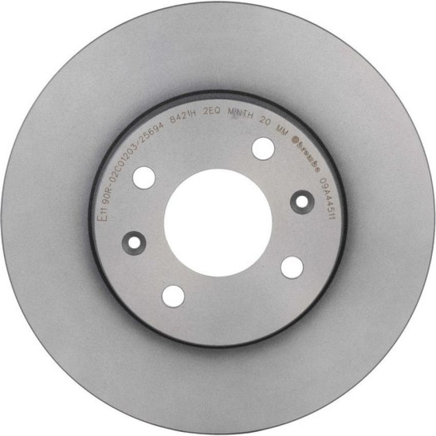 Brembo 09.A445.11 Premium Coated Vented Brake Rotor