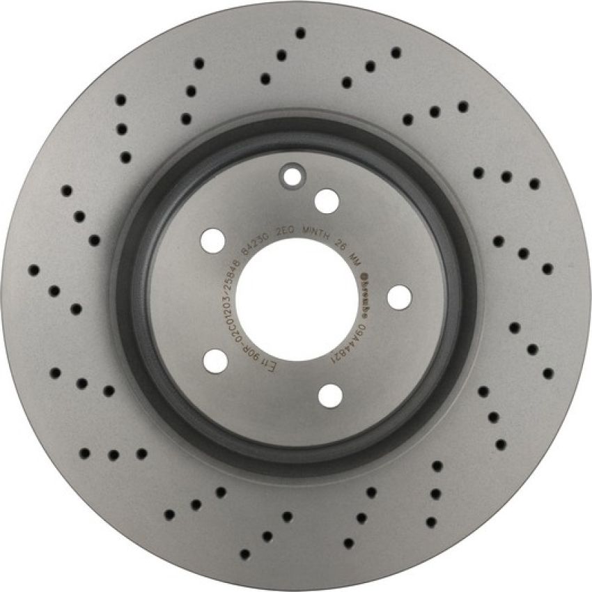 Brembo 09.A448.21 Premium Coated Vented Brake Rotor