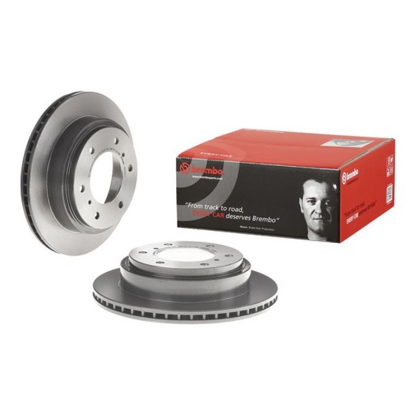 Brembo 09.A450.11 Premium Coated Vented Brake Rotor
