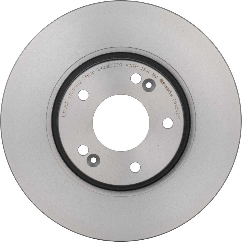 Brembo 09.A532.31 Premium Coated Vented Brake Rotor