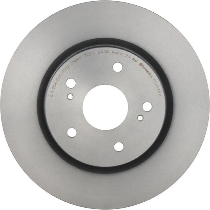 Brembo 09.A538.11 Premium Coated Vented Brake Rotor