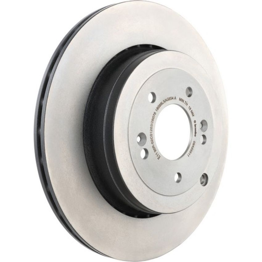 Brembo KT00885 Brembo ceramic brake pad and UV coated PVT  brake disc kit
