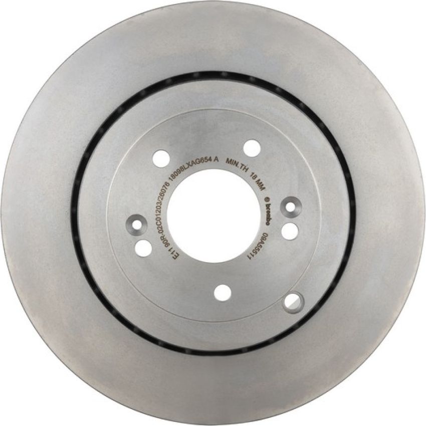 Brembo KT00885 Brembo ceramic brake pad and UV coated PVT  brake disc kit
