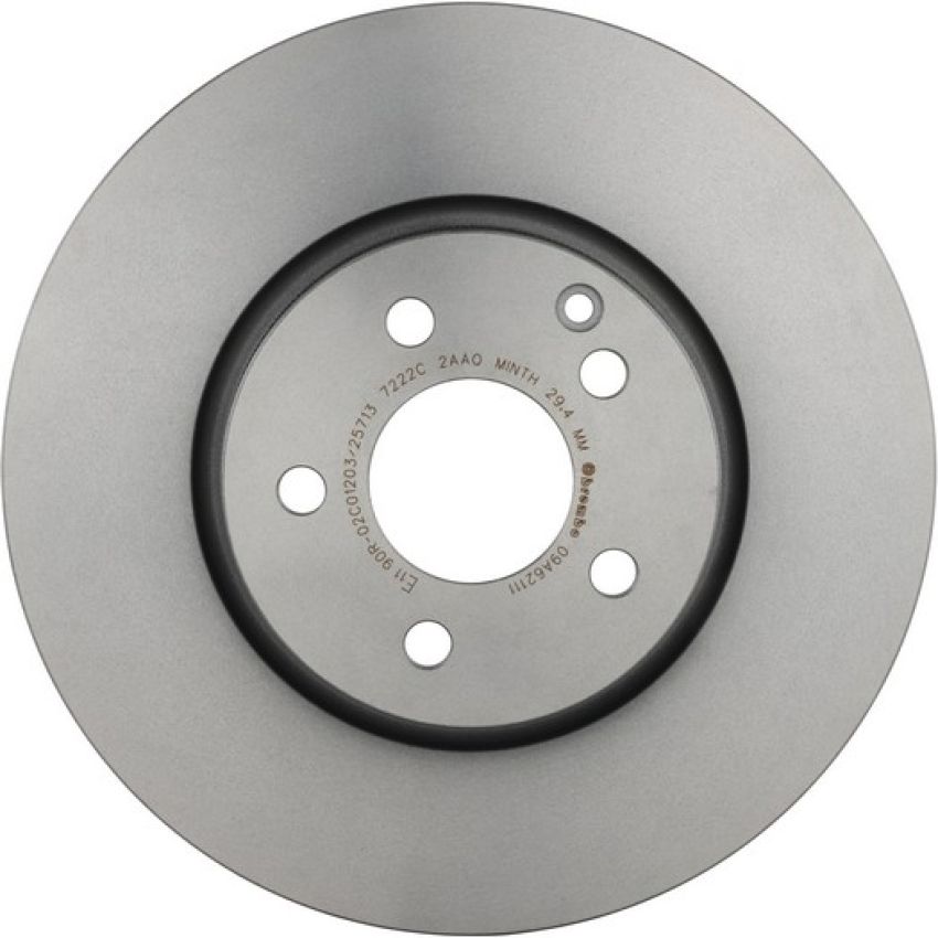 Brembo 09.A621.11 Premium Coated Vented Brake Rotor
