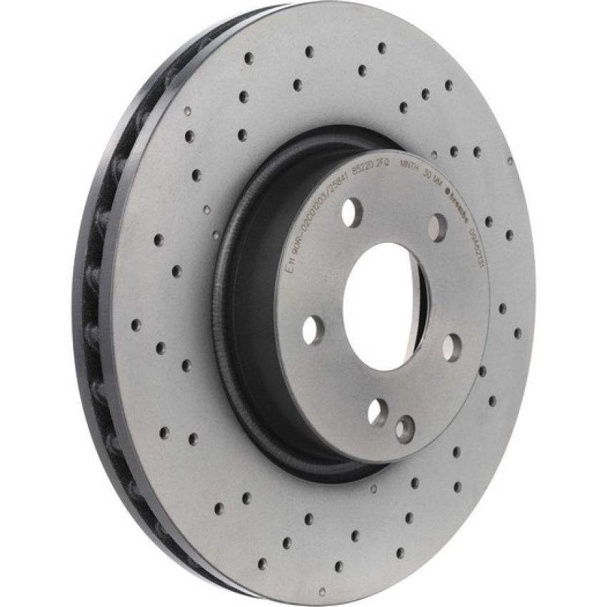 Brembo 09.A621.31 Premium Coated Vented Brake Rotor