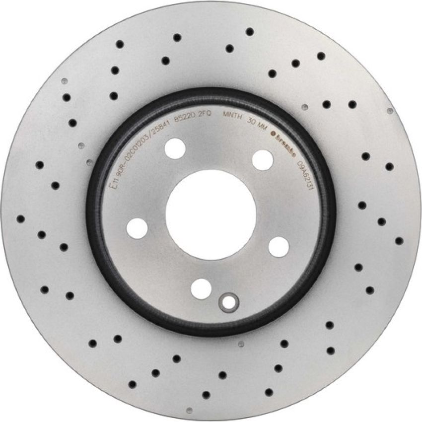 Brembo 09.A621.31 Premium Coated Vented Brake Rotor