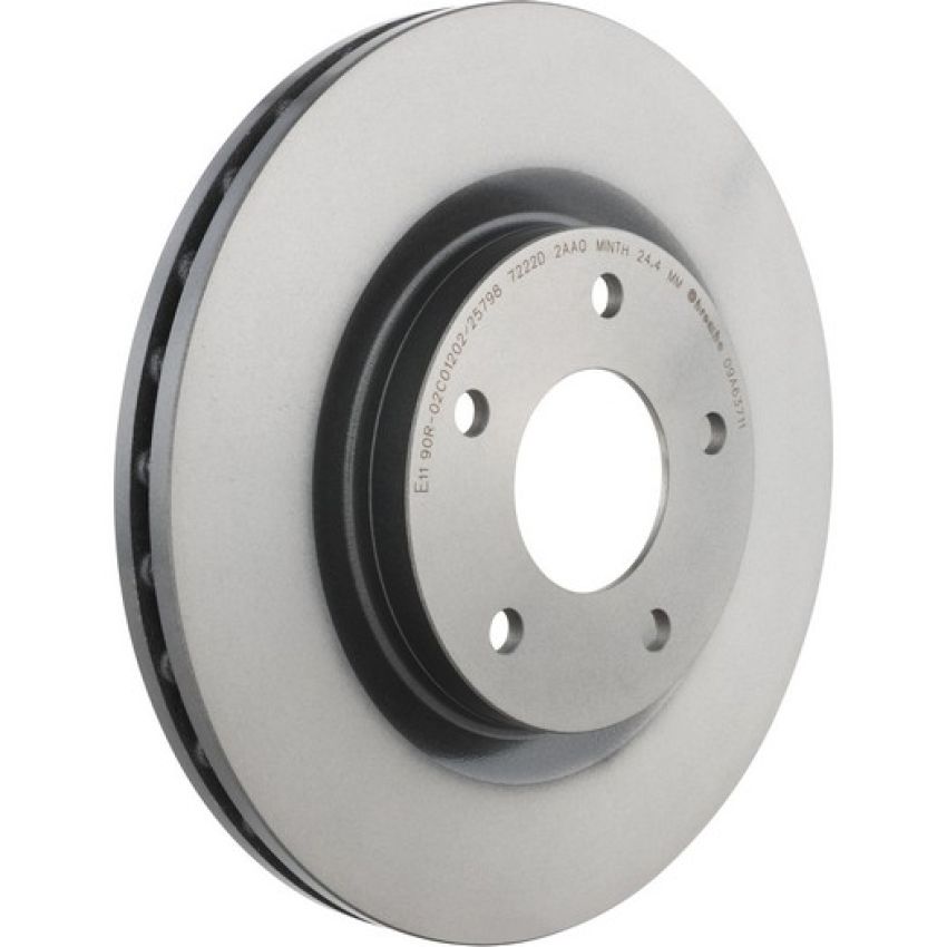 Brembo 09.A637.11 Premium Coated Vented Brake Rotor
