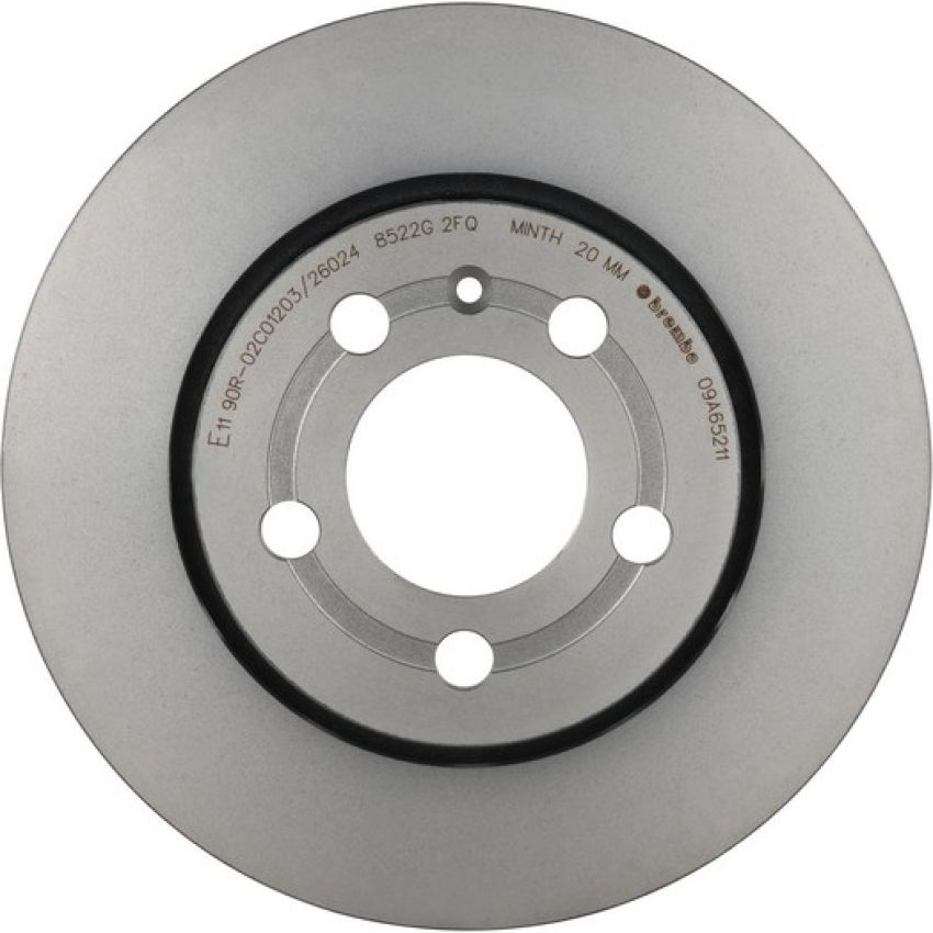 Brembo 09.A652.11 Premium Coated Vented Brake Rotor