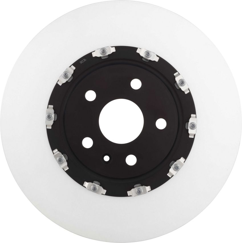 Brembo 09.A665.23 Premium Floating Two Piece UV Coated Vented Drilled And Slotted Brake Rotor