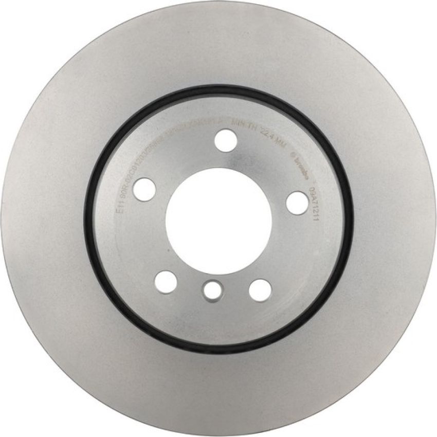 Brembo 09.A712.11 Premium Coated Vented Brake Rotor