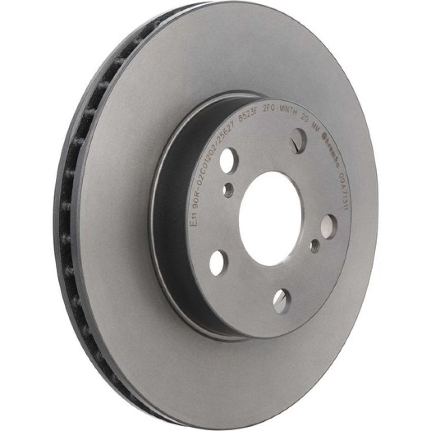 Brembo 09.A713.11 Premium Coated Vented Brake Rotor