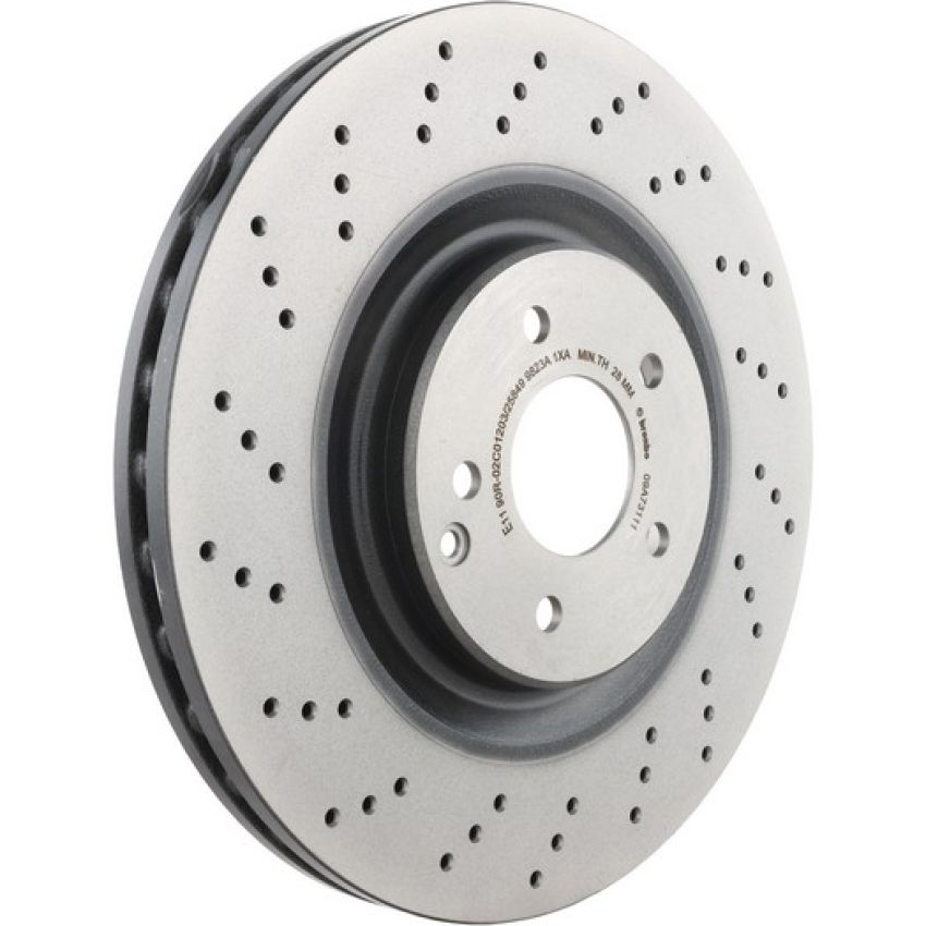 Brembo 09.A731.11 Premium Coated Vented Brake Rotor
