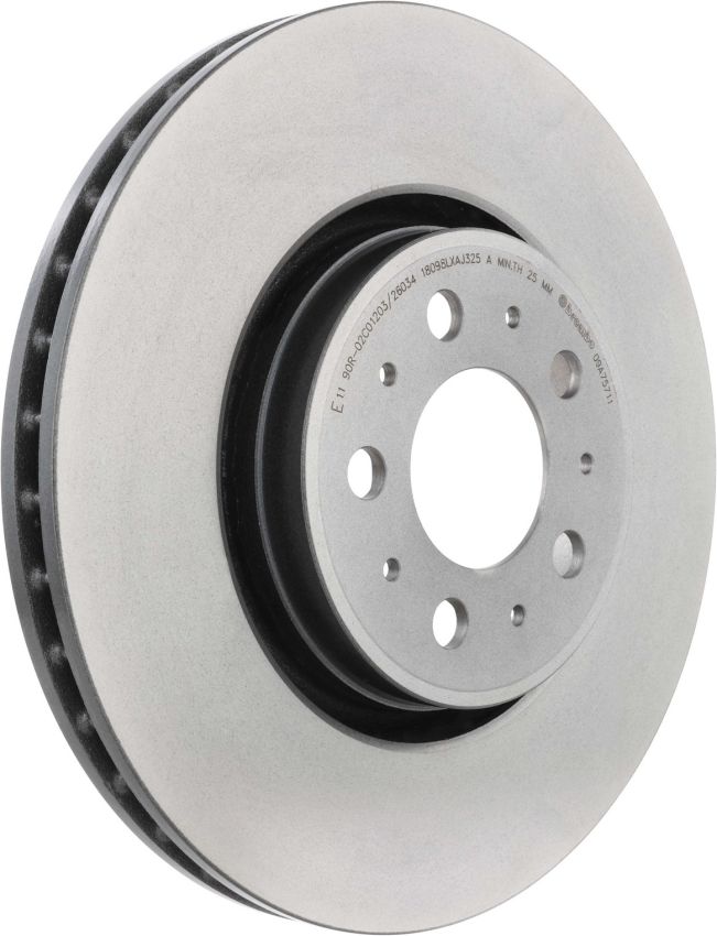 Brembo 09.A757.11 Premium Coated Vented Brake Rotor