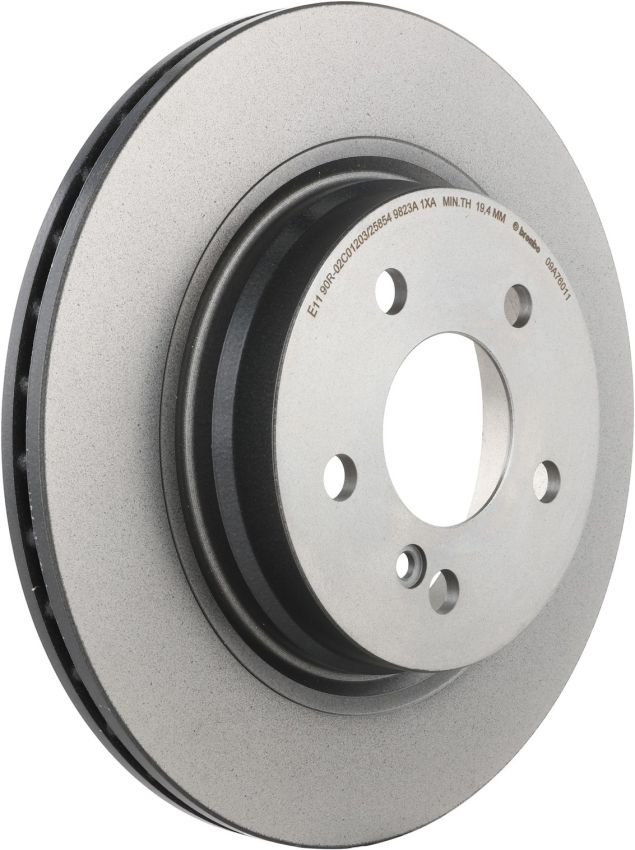 Brembo 09.A760.11 Premium Coated Vented Brake Rotor