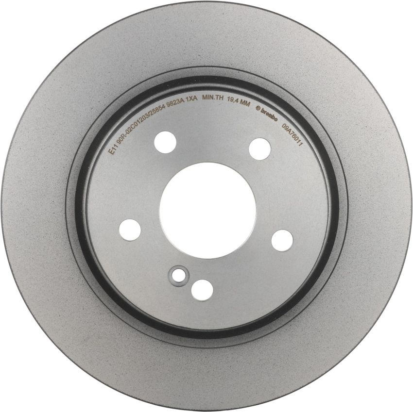 Brembo 09.A760.11 Premium Coated Vented Brake Rotor