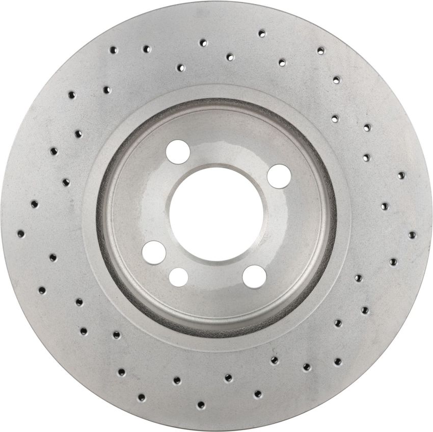 Brembo 09.A761.1X Premium UV Coated Xtra Cross Drilled Brake Rotor