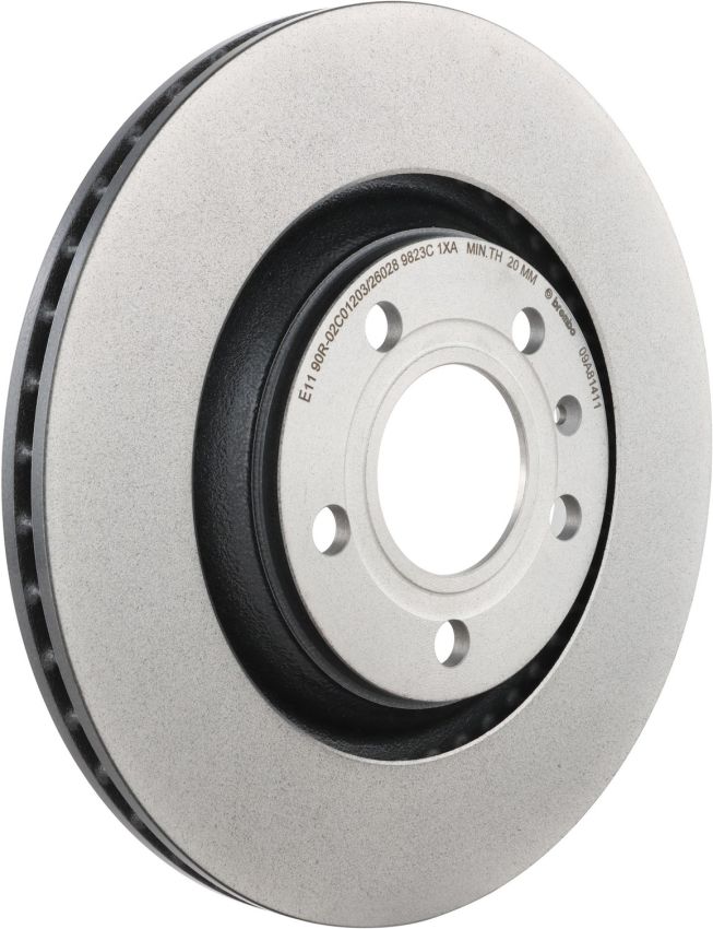 Brembo 09.A814.11 Premium Coated Vented Brake Rotor
