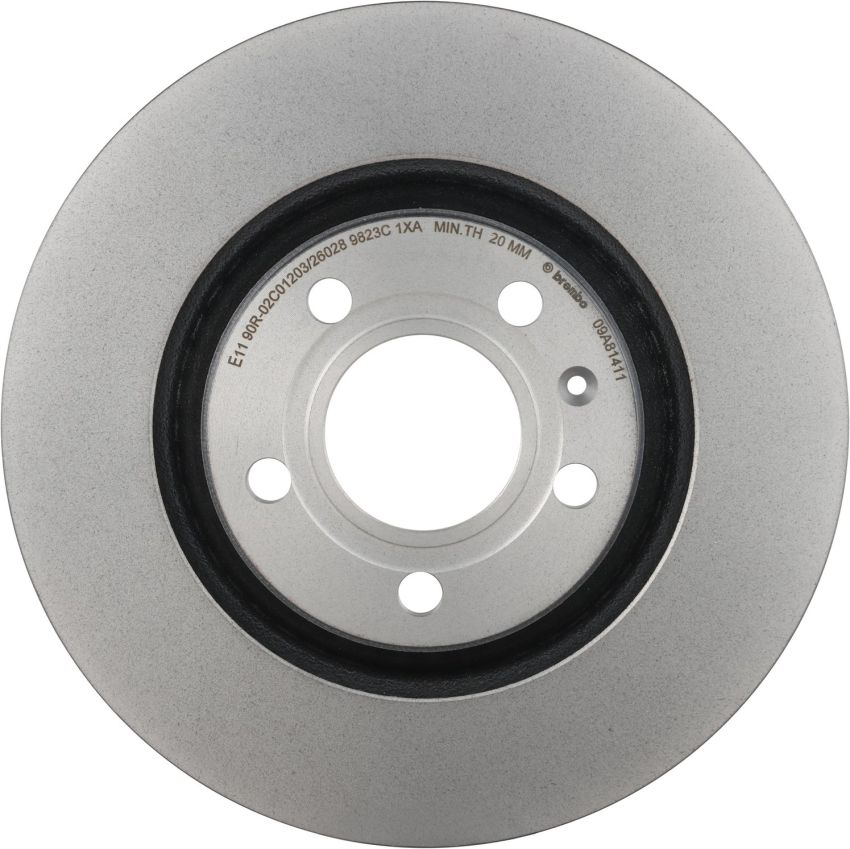 Brembo 09.A814.11 Premium Coated Vented Brake Rotor