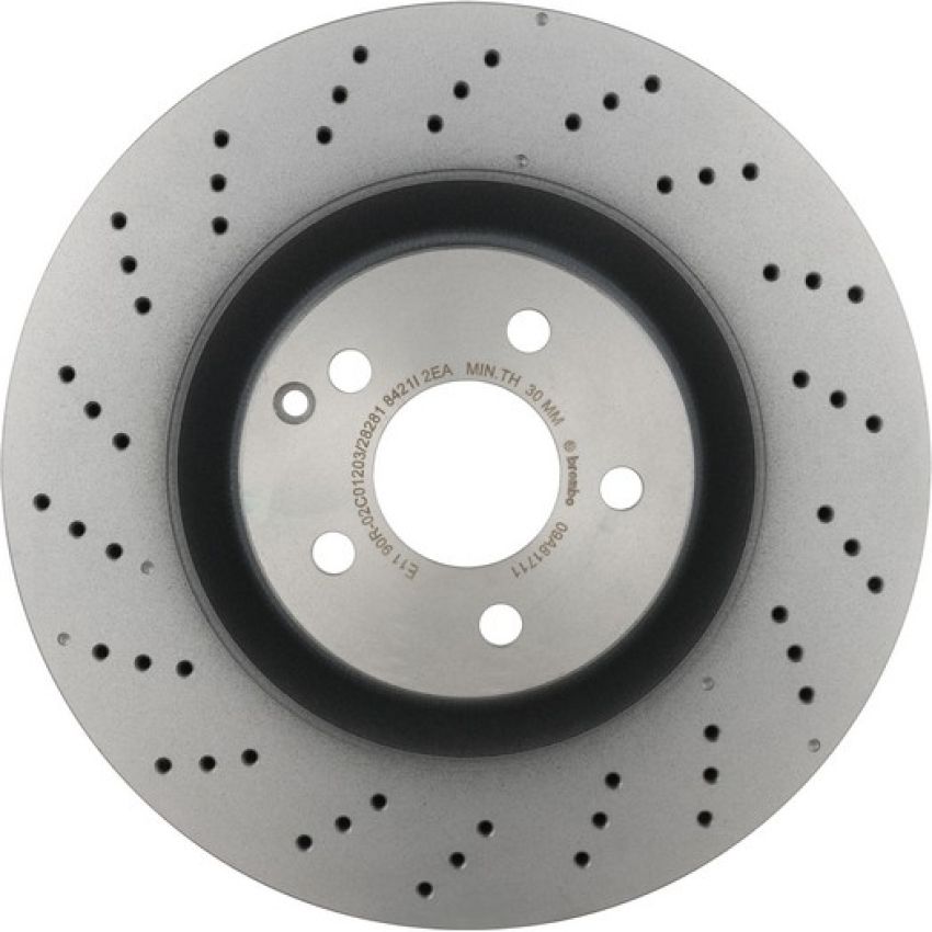 Brembo 09.A817.11 Premium Coated Vented Brake Rotor