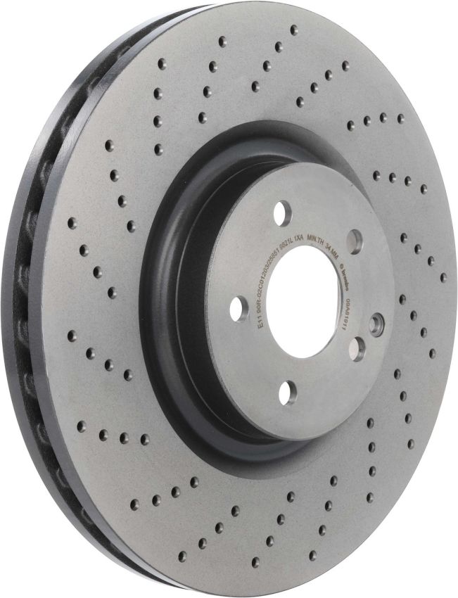 Brembo 09.A819.11 Premium Coated Vented Brake Rotor