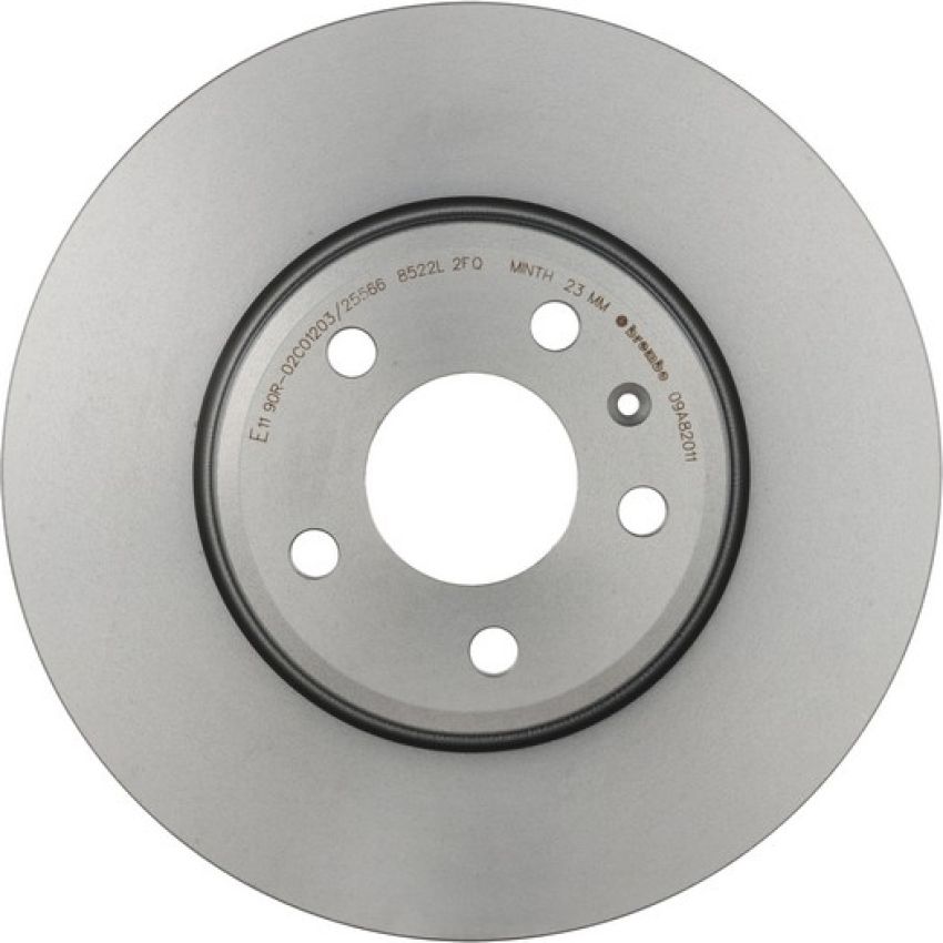 Brembo 09.A820.11 Premium Coated Vented Brake Rotor