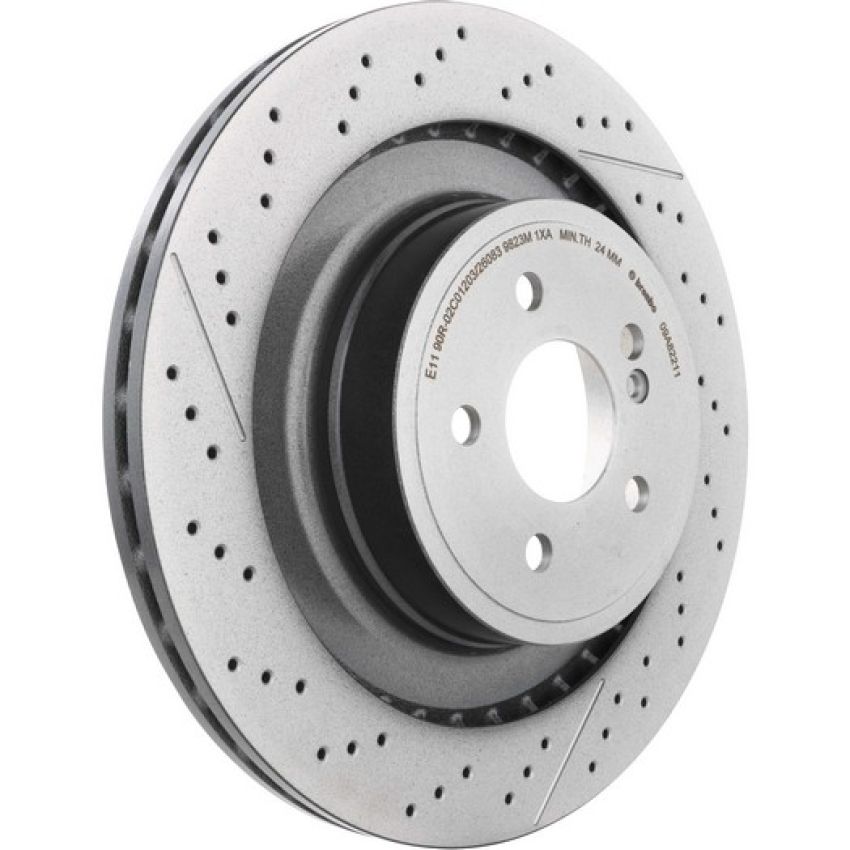 Brembo 09.A822.11 Premium Coated Vented Brake Rotor