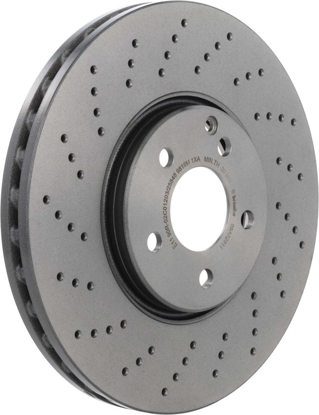 Brembo 09.A828.11 Premium Coated Vented Brake Rotor