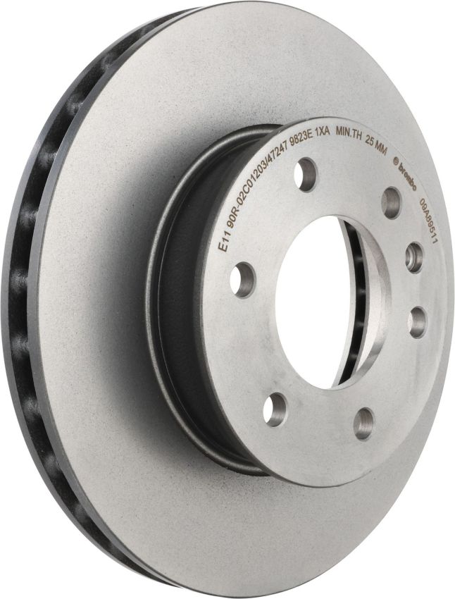 Brembo 09.A895.11 Premium Coated Vented Brake Rotor