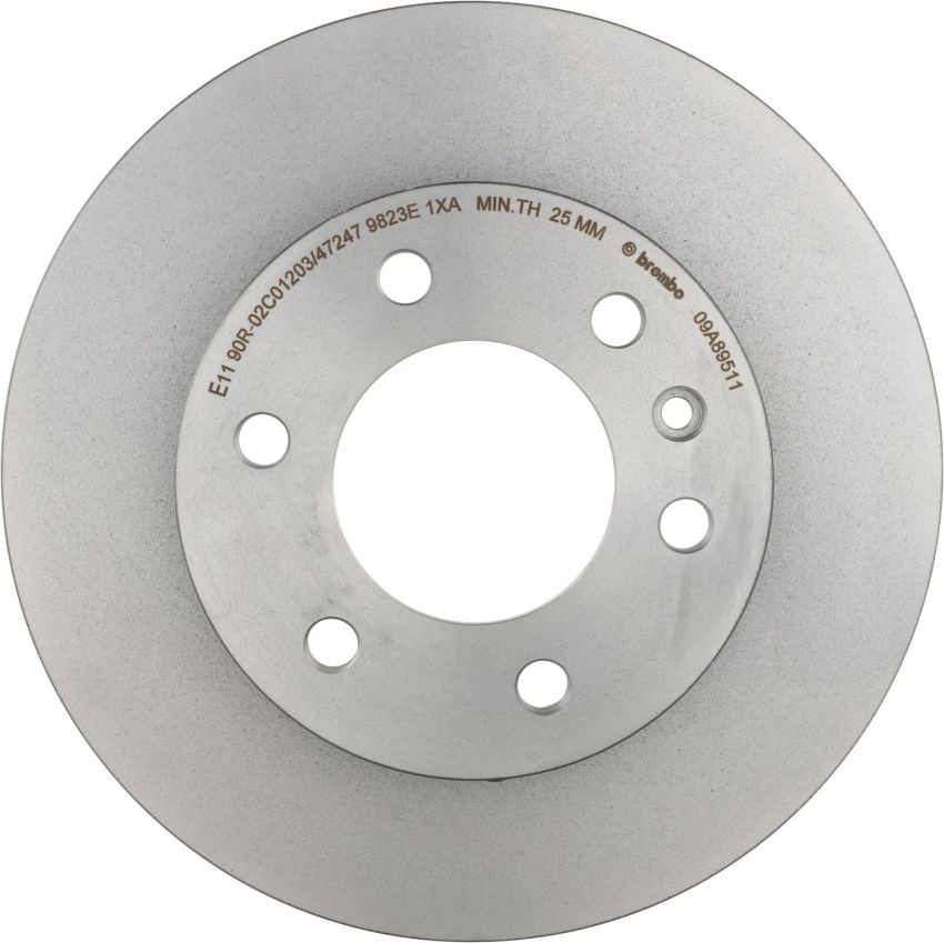Brembo 09.A895.11 Premium Coated Vented Brake Rotor